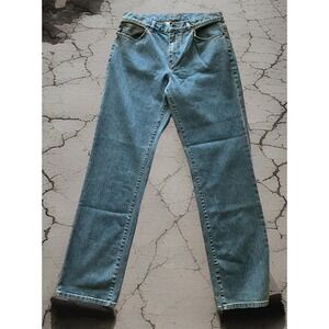 Lauren Ralph Lauren Women's Classic Stright Jeans Medium Wash Stretch Size 8‎